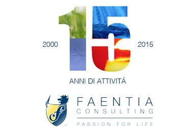 Faentia Consulting: anniversario 15 anni di attività